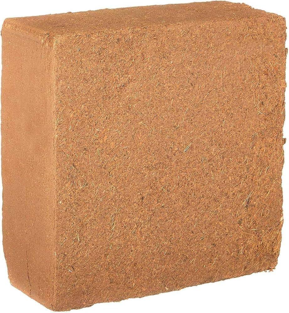 Compressed coco peat block